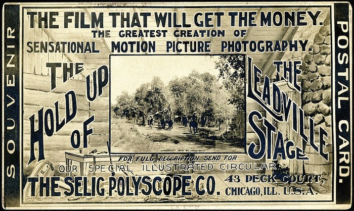 The Hold-Up of the Leadville Stage poster