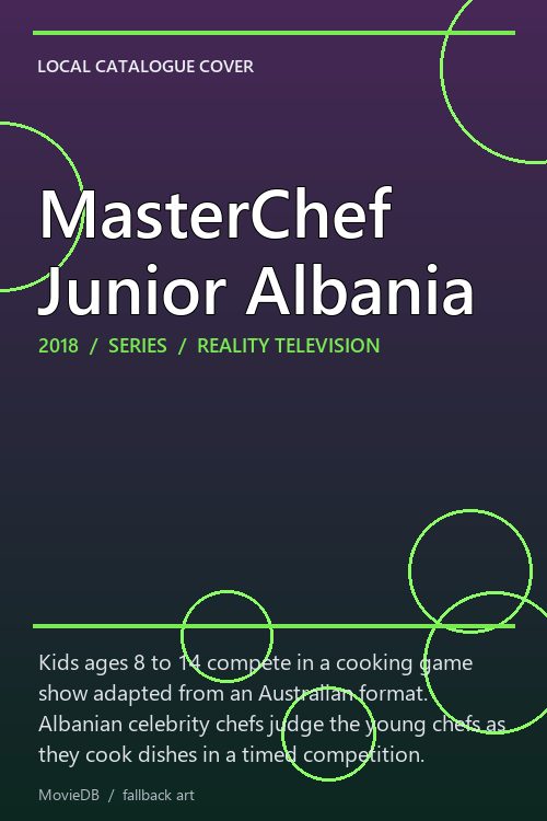 MasterChef Junior Albania poster