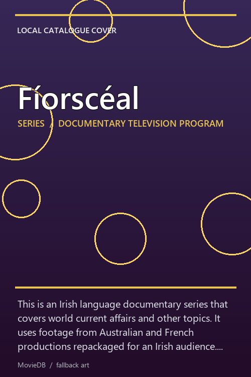 Fíorscéal poster