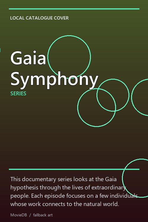 Gaia Symphony poster