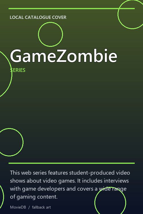 GameZombie poster