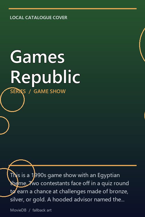 Games Republic poster