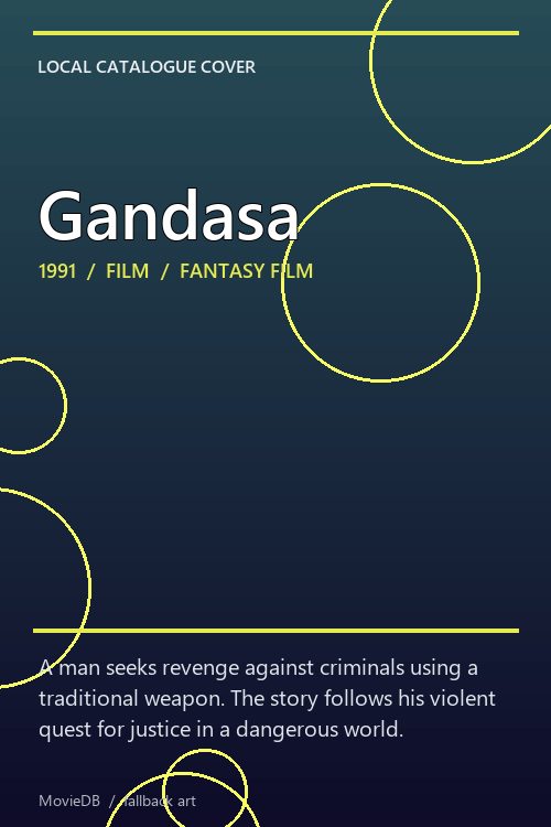 Gandasa poster