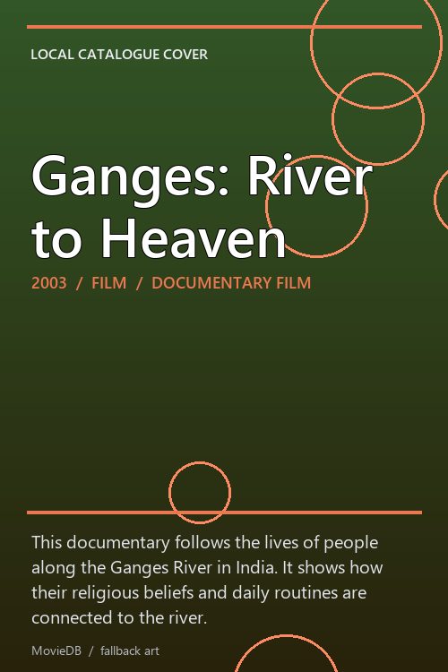 Ganges: River to Heaven poster