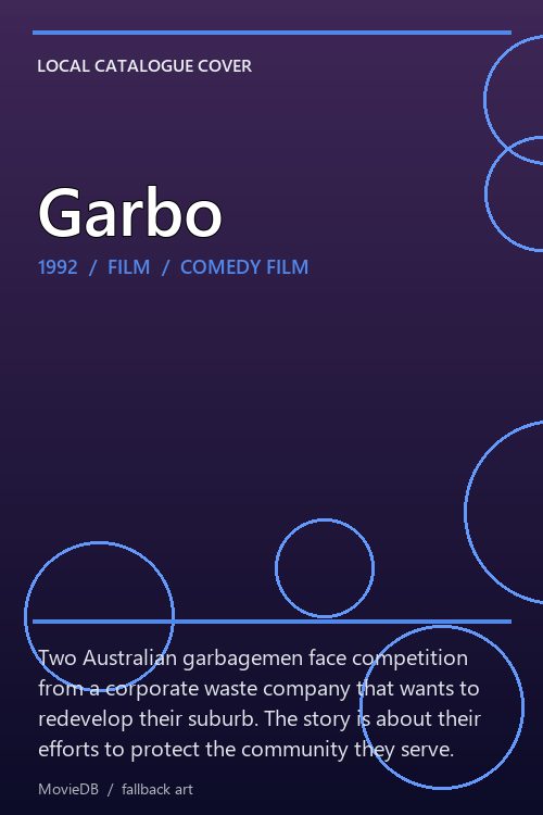 Garbo poster