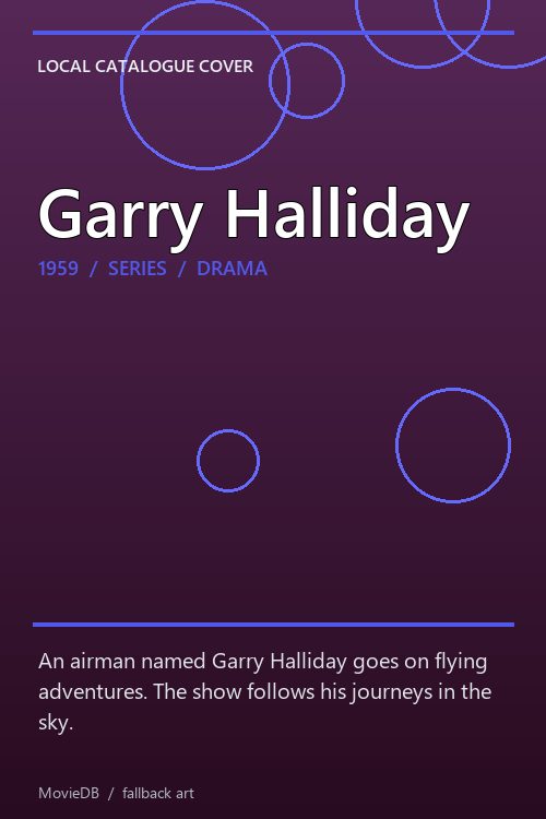 Garry Halliday poster