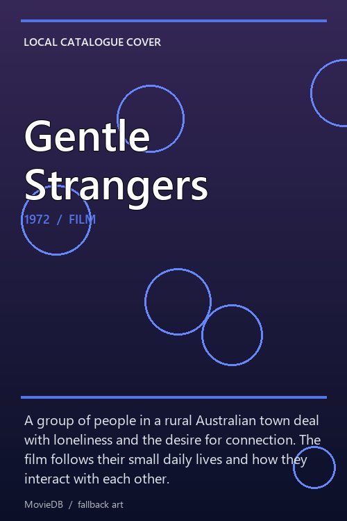 Gentle Strangers poster