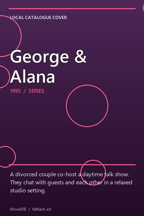George & Alana poster