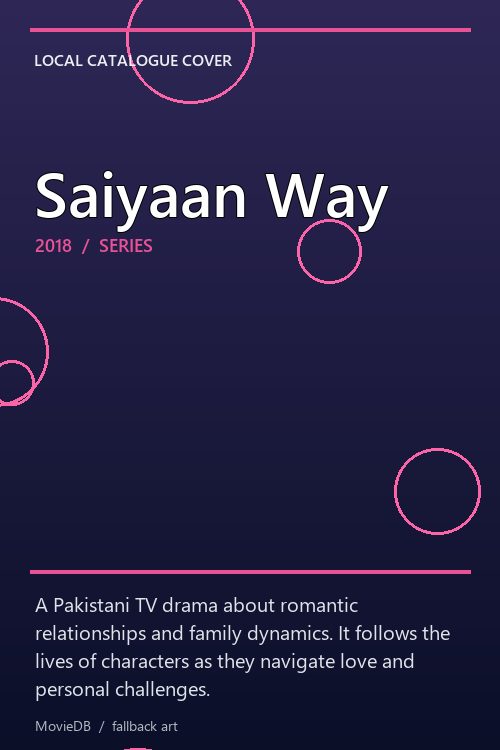 Saiyaan Way poster