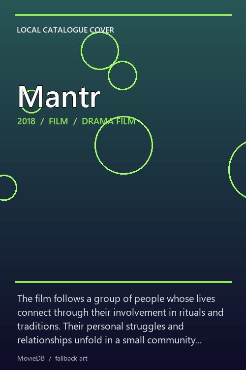 Mantr poster