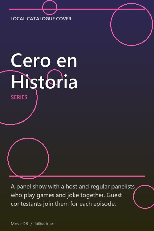Cero en Historia poster