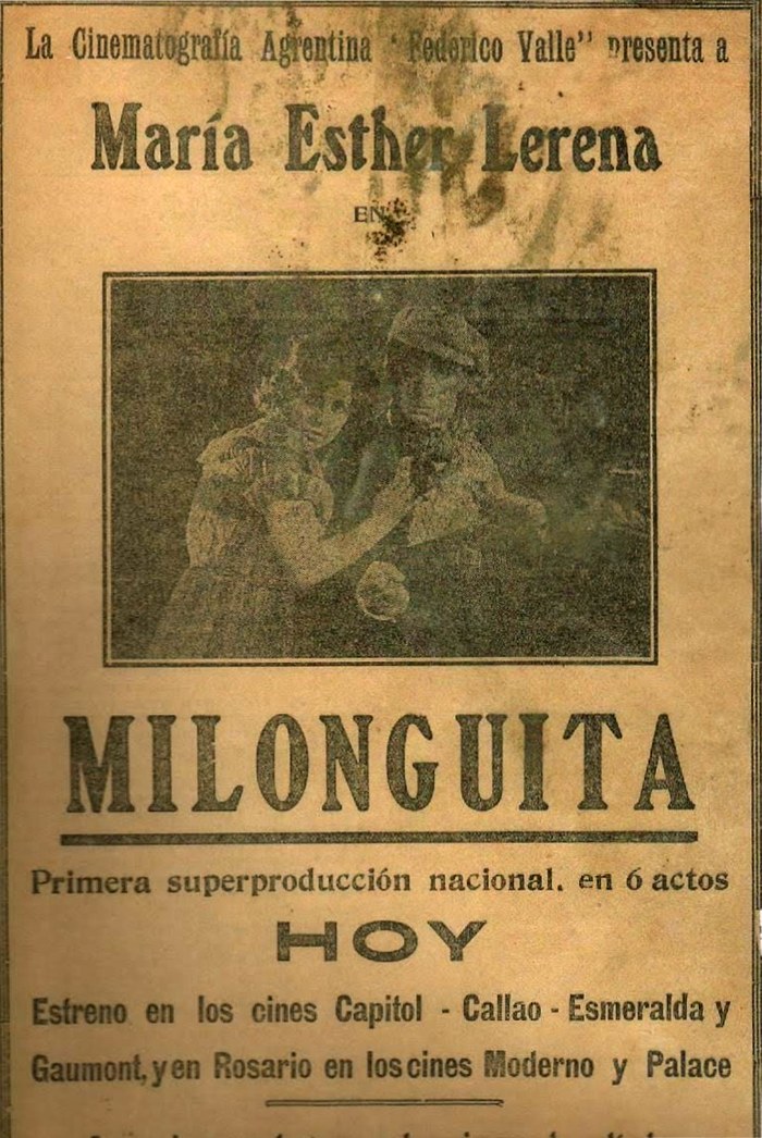 Milonguita poster