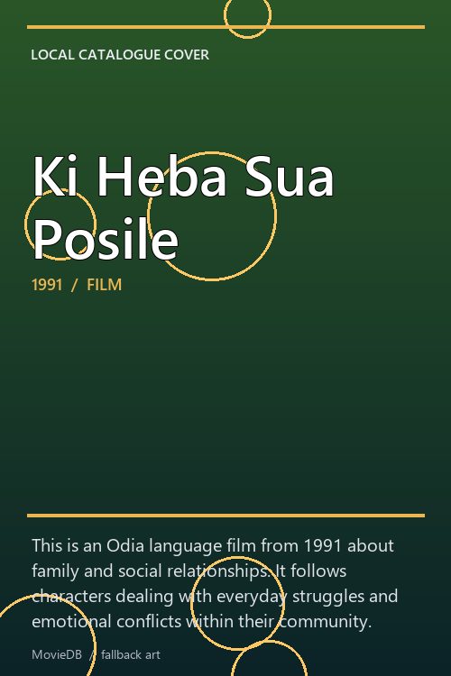 Ki Heba Sua Posile poster