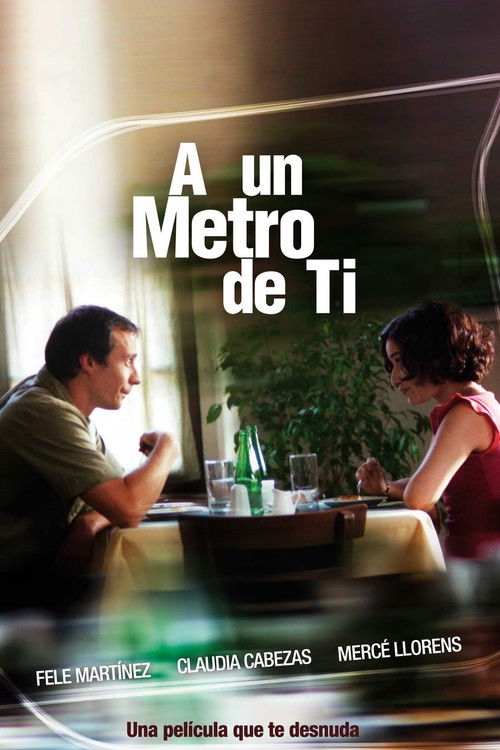 A un metro de tí poster