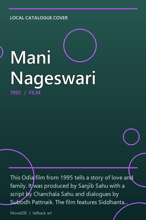 Mani Nageswari poster