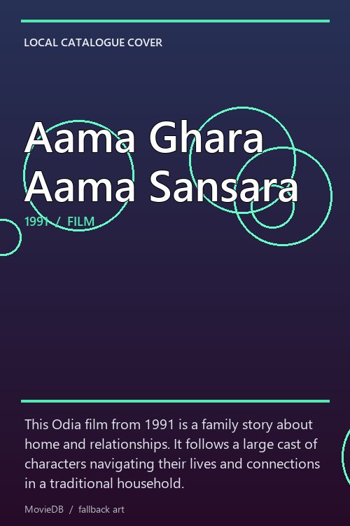 Aama Ghara Aama Sansara poster