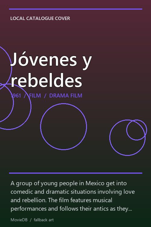 Jóvenes y rebeldes poster