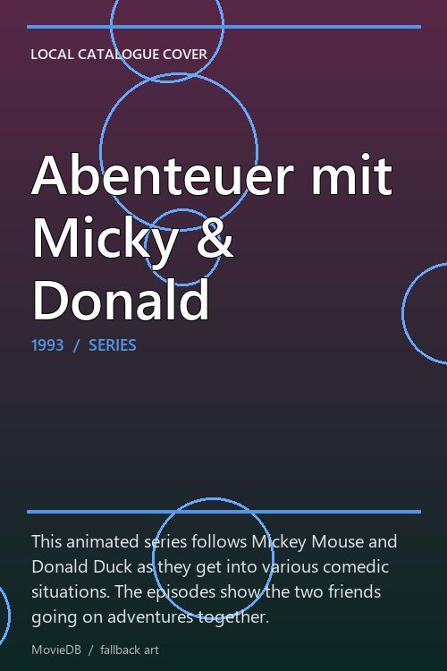 Abenteuer mit Micky & Donald poster
