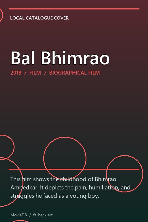 Bal Bhimrao poster