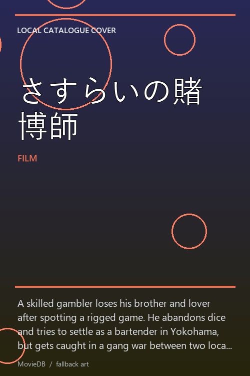 さすらいの賭博師 poster