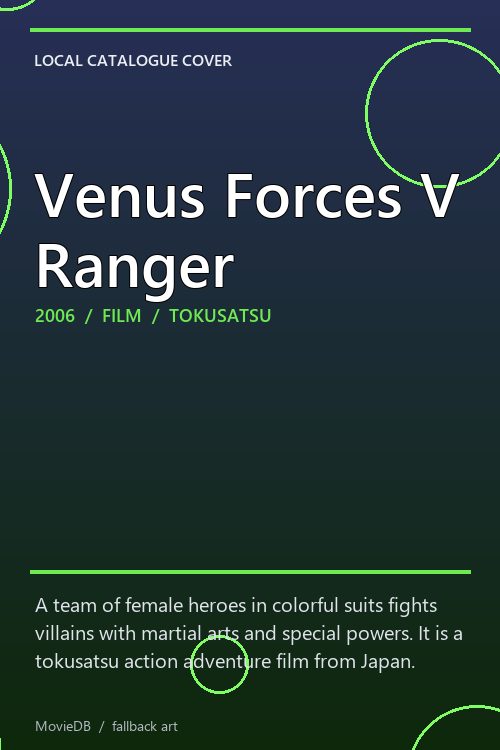 Venus Forces V Ranger poster