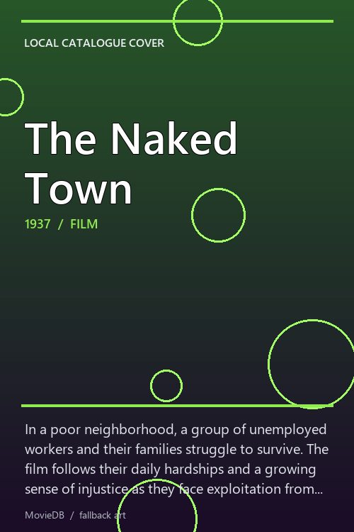 The Naked Town poster