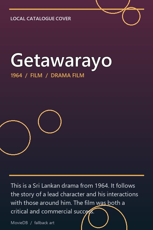 Getawarayo poster