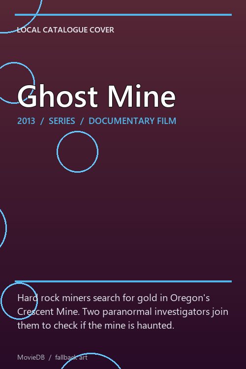 Ghost Mine poster