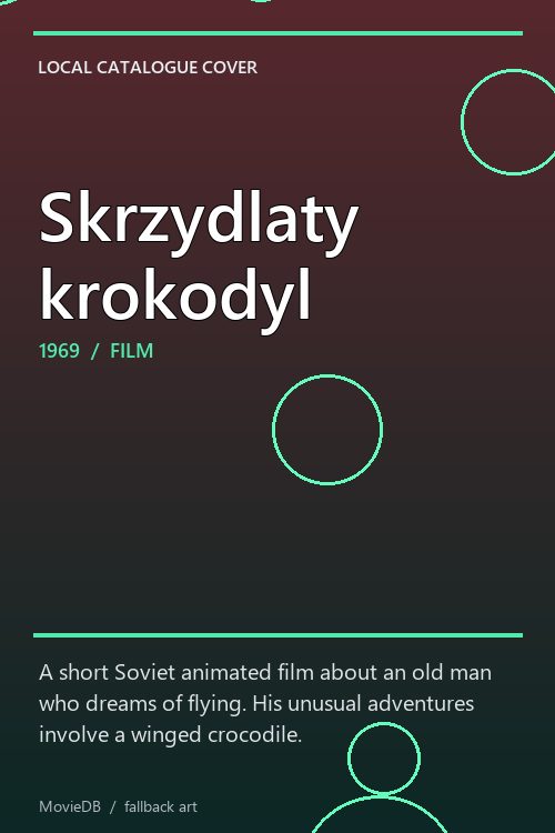 Skrzydlaty krokodyl poster