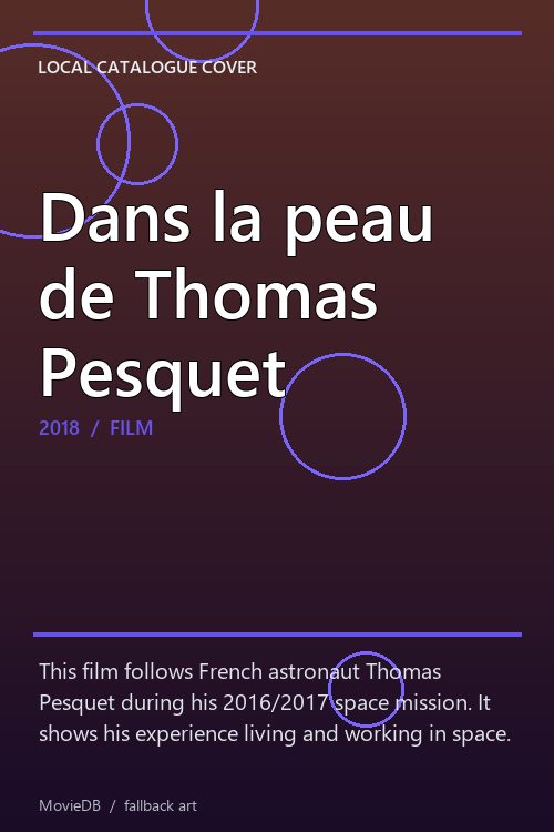 Dans la peau de Thomas Pesquet poster