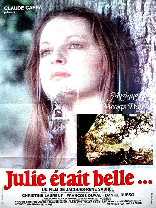 Julie était belle poster