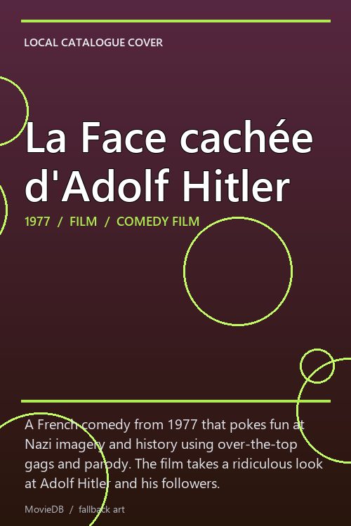 La Face cachée d'Adolf Hitler poster
