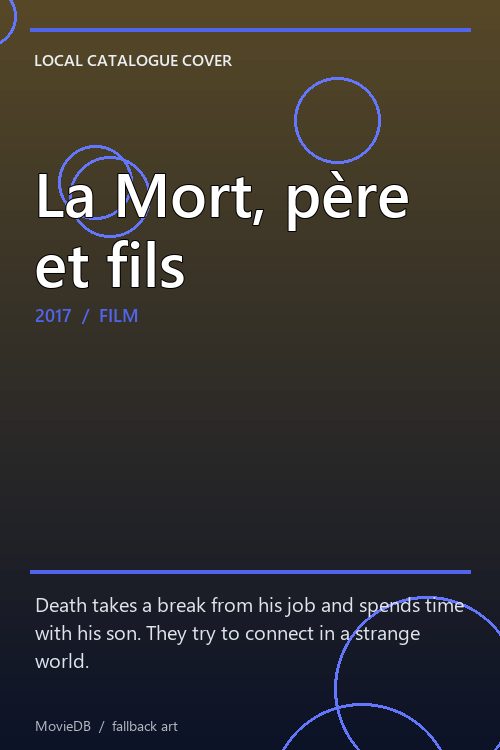 La Mort, père et fils poster