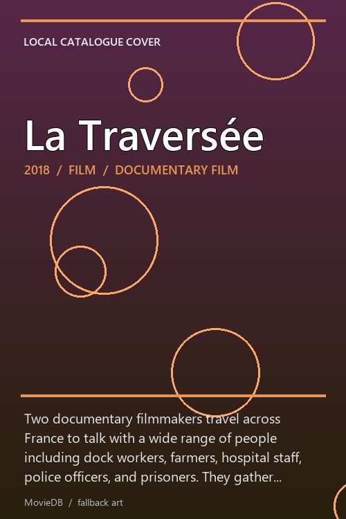 La Traversée poster
