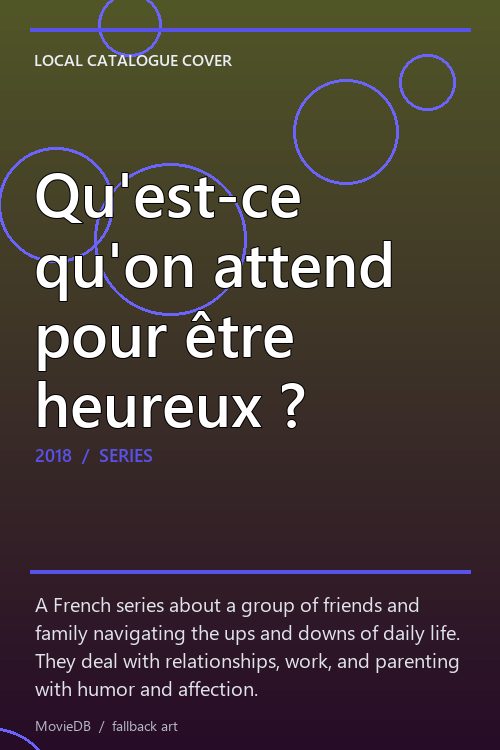 Qu'est-ce qu'on attend pour être heureux ? poster