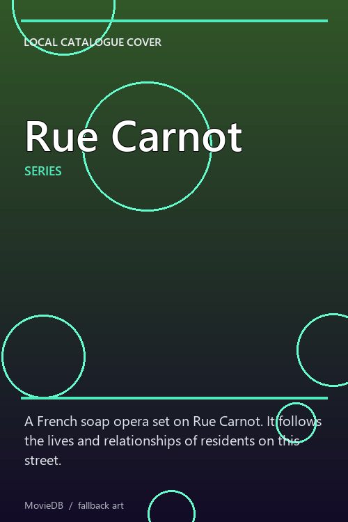 Rue Carnot poster