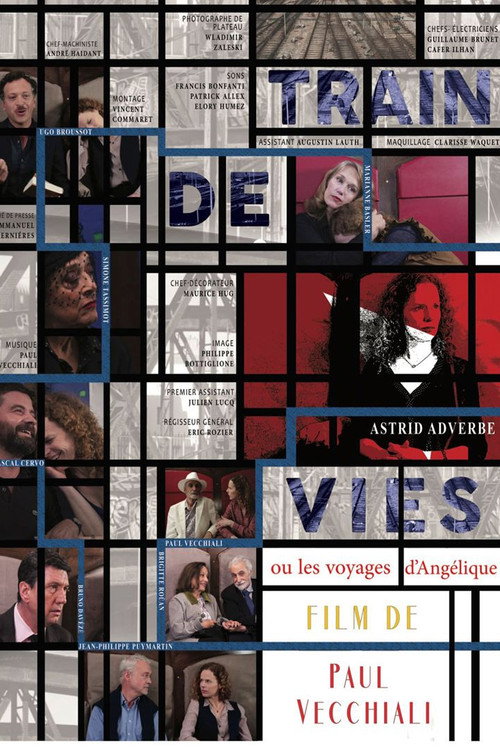 Train de vies ou les voyages d'Angélique poster