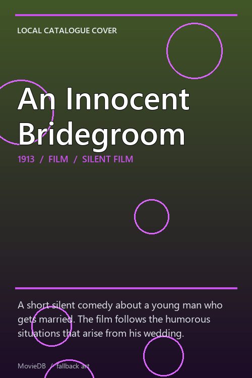 An Innocent Bridegroom poster