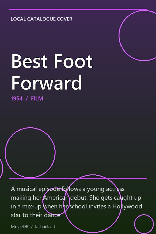 Best Foot Forward poster