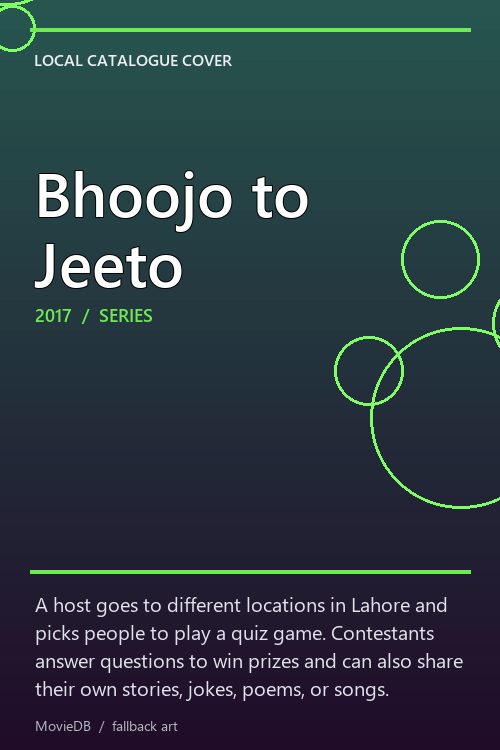 Bhoojo to Jeeto poster
