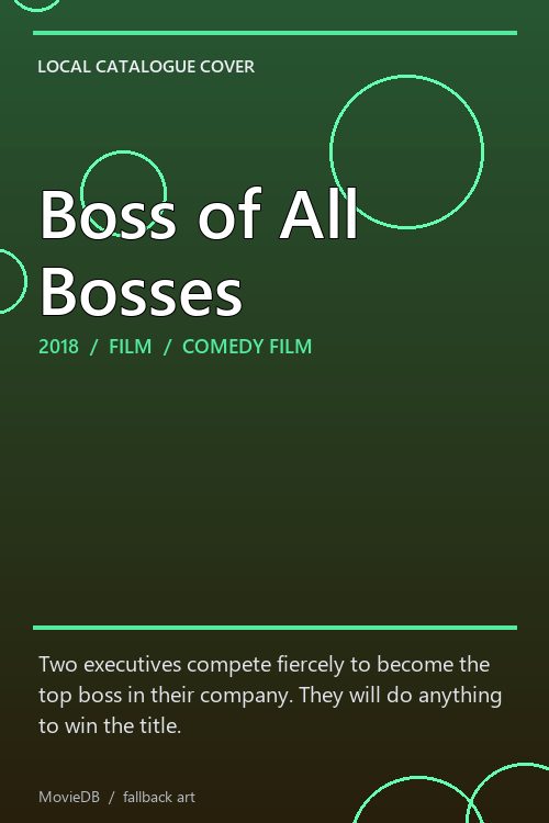 Boss of All Bosses poster
