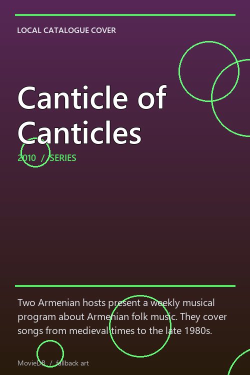 Canticle of Canticles poster