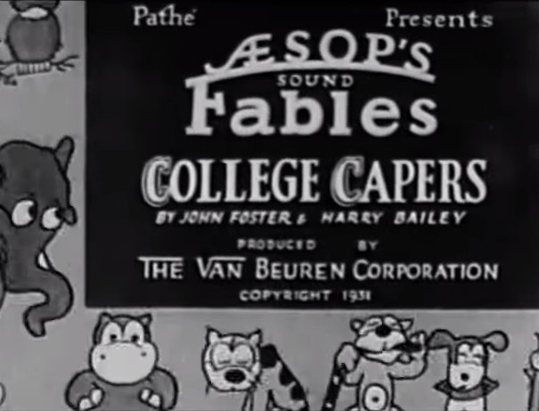 College Capers poster