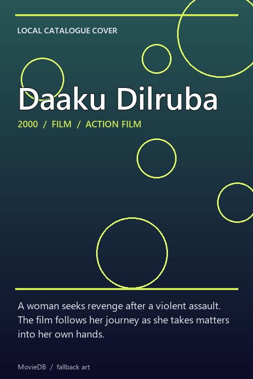 Daaku Dilruba poster