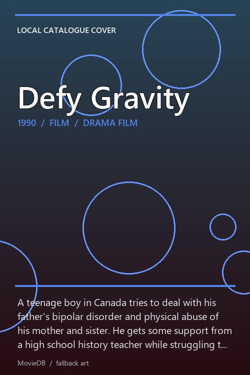 Defy Gravity poster