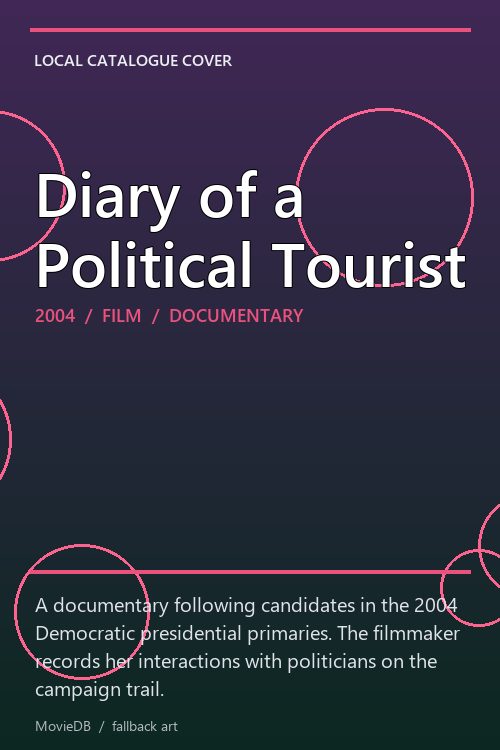 Diary of a Political Tourist poster