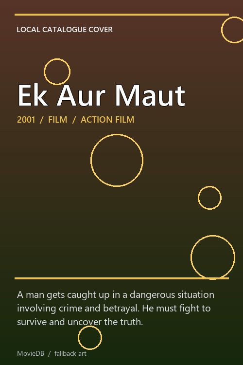 Ek Aur Maut poster