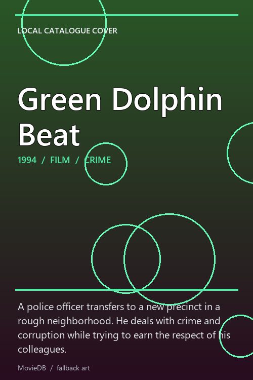 Green Dolphin Beat poster