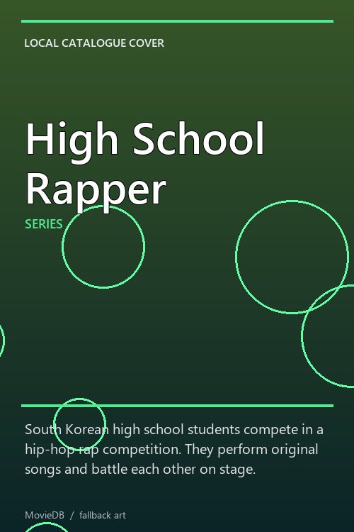 High School Rapper poster