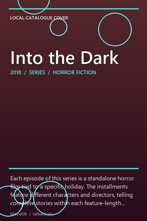 Into the Dark poster